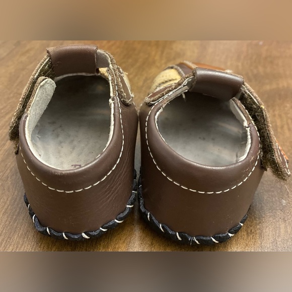 Pediped Brown and Tan Baby Walker Shoes - Picture 5 of 8